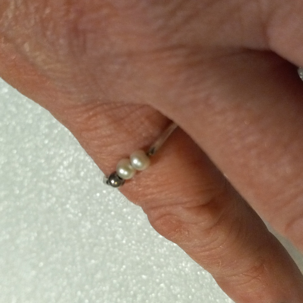 925 handmade with freshwater pearls.